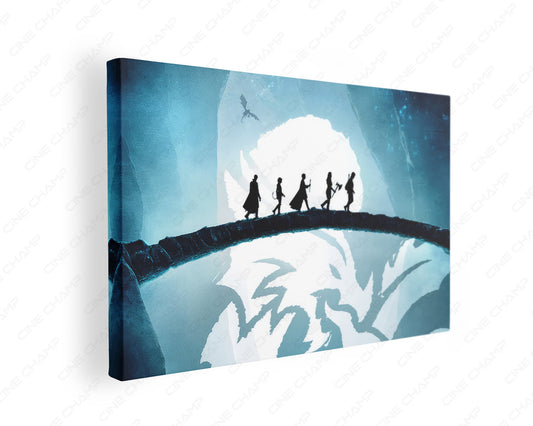 D&D Honour Among Thieves premium canvas print