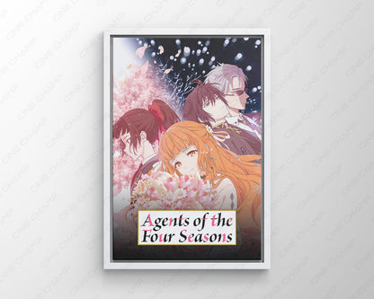 Dance of Spring Japanese Fantasy Anime Wall Art