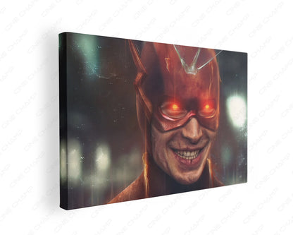 Dark Demented Flash Canvas Wall Art