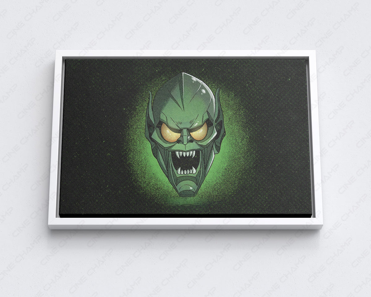 Dark Goblin Supervillain Wall Art