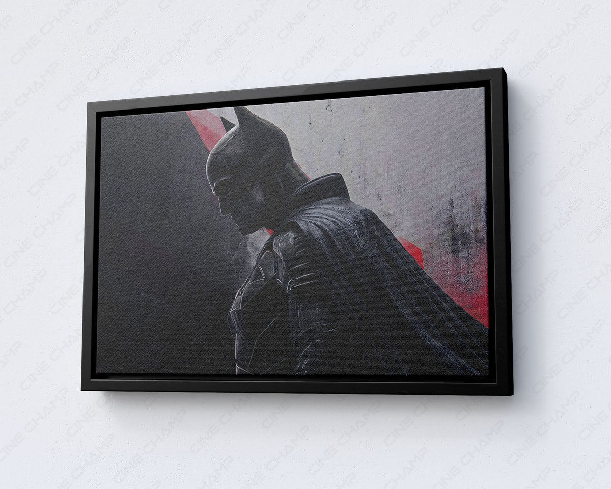 Dark Knight Cinematic Canvas Artwork