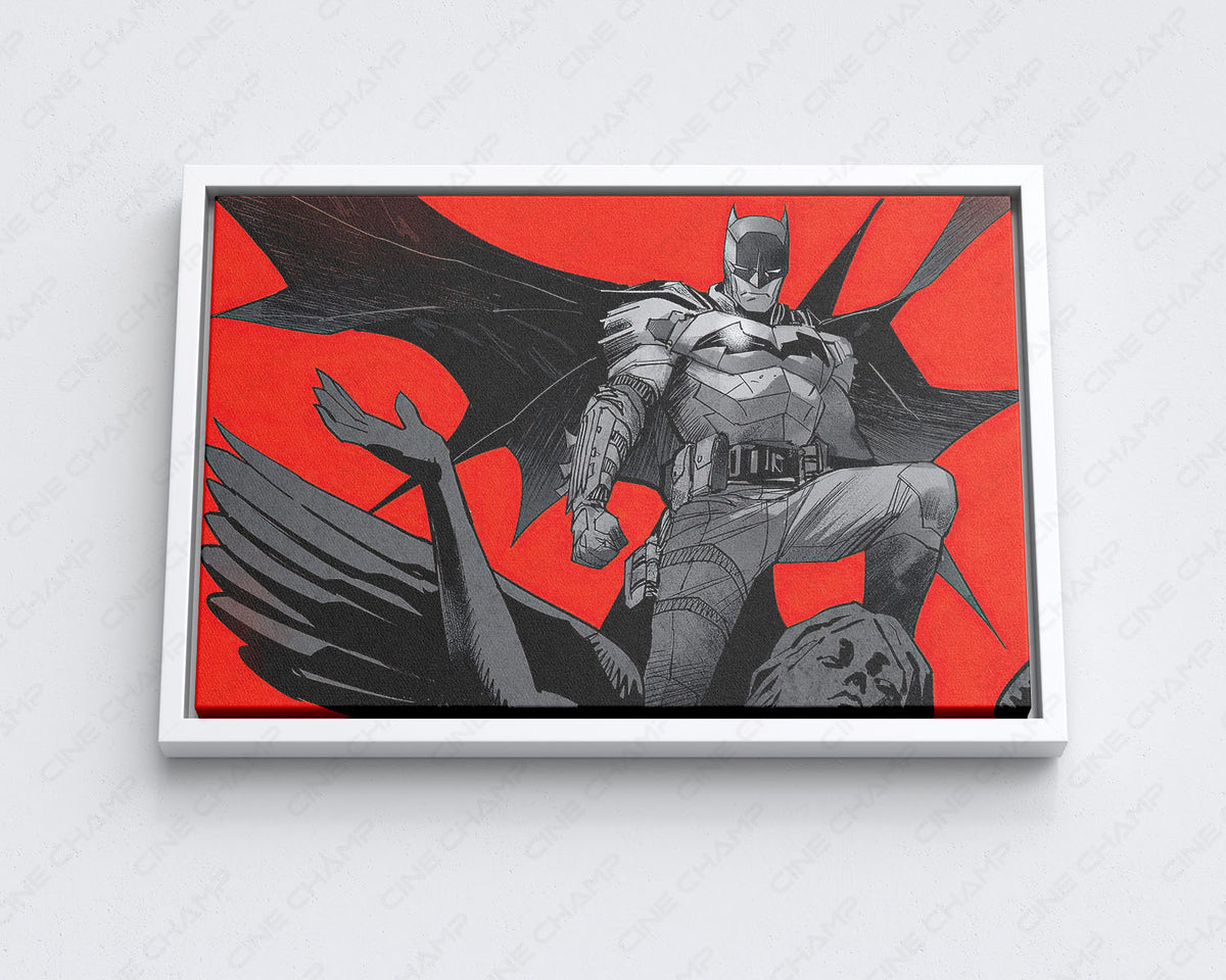 Dark Knight Comic Wall Decor