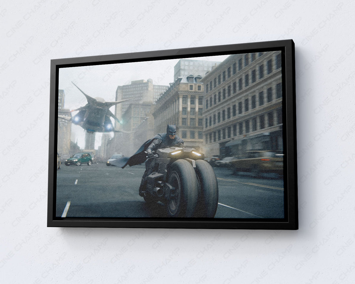 Dark Knight Gotham Canvas Print