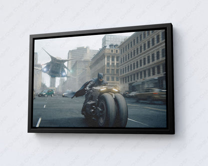 Dark Knight Gotham Canvas Print