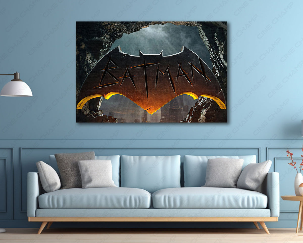 Dark Knight Movie Canvas Artwork