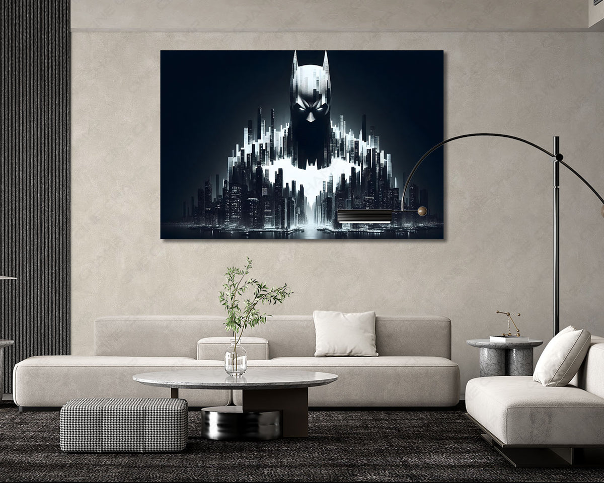 Dark Knight Psychological Canvas Print