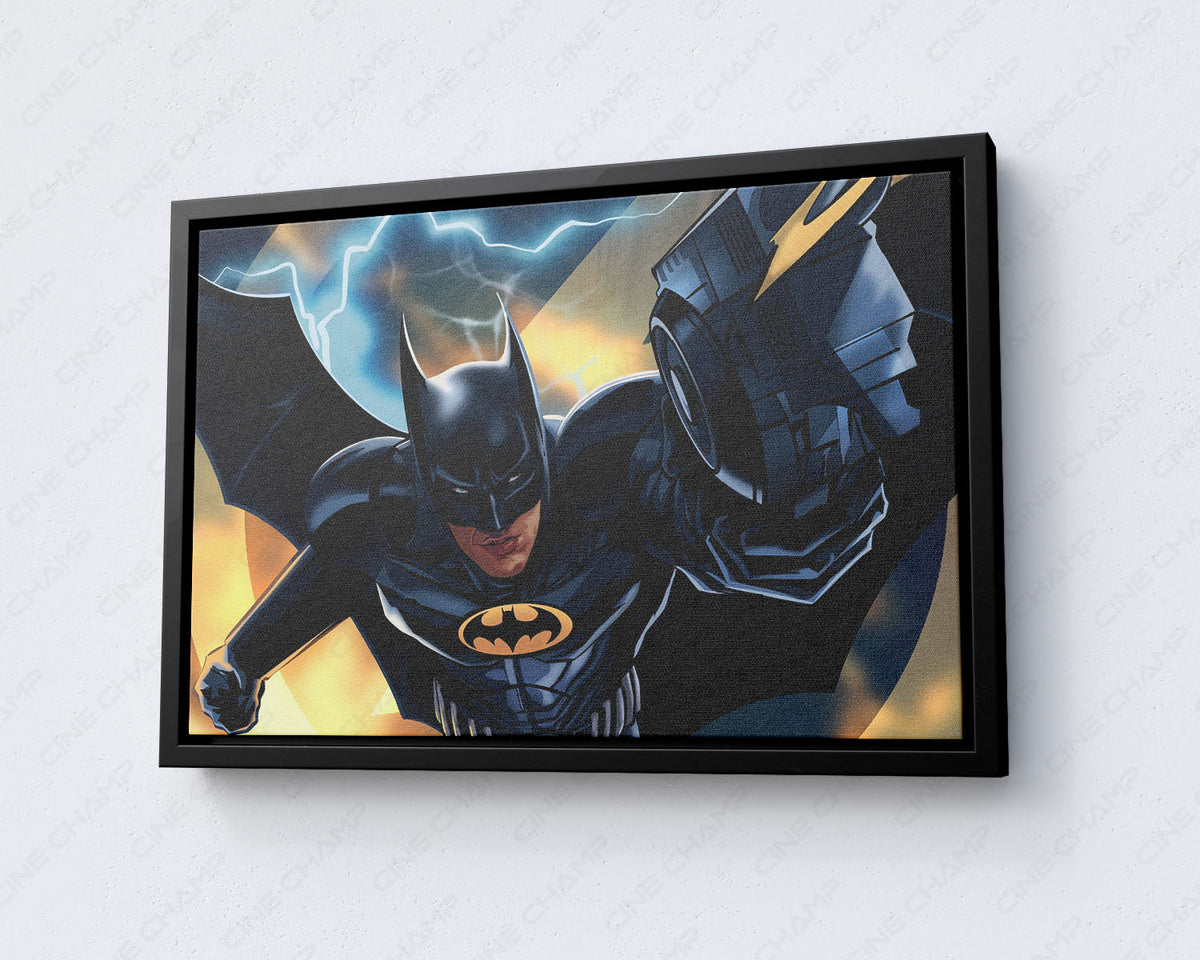 Dark Knight The Flash Movie Artwork
