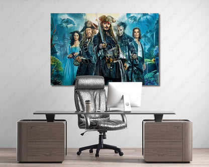 Dark Maritime Movie Wall Art