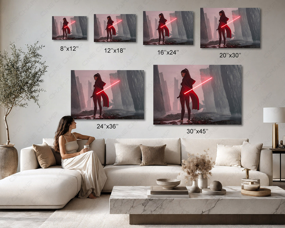 Dark Side Gaming Room Wall Art