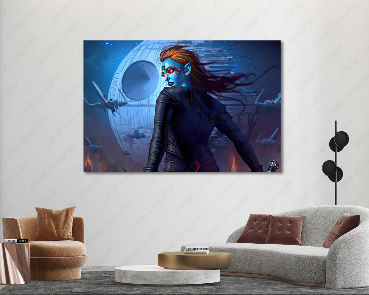 Dark Side Sith Canvas Artwork