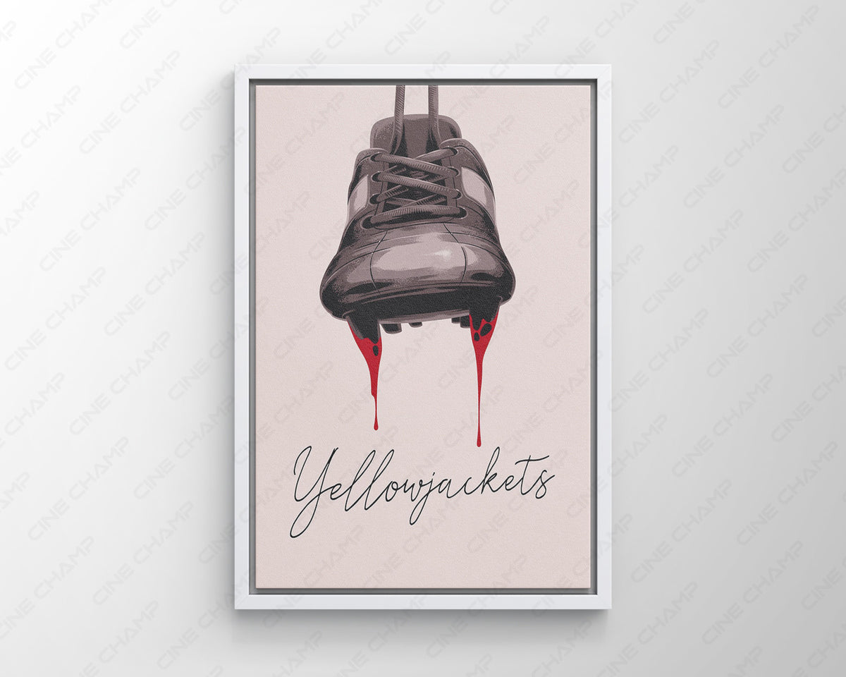 Dark Yellowjackets inspired canvas print for a TV series collection