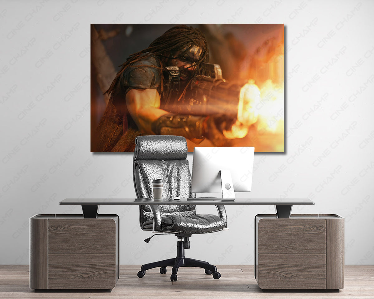 Darrian Bloodaxe Character Canvas Print