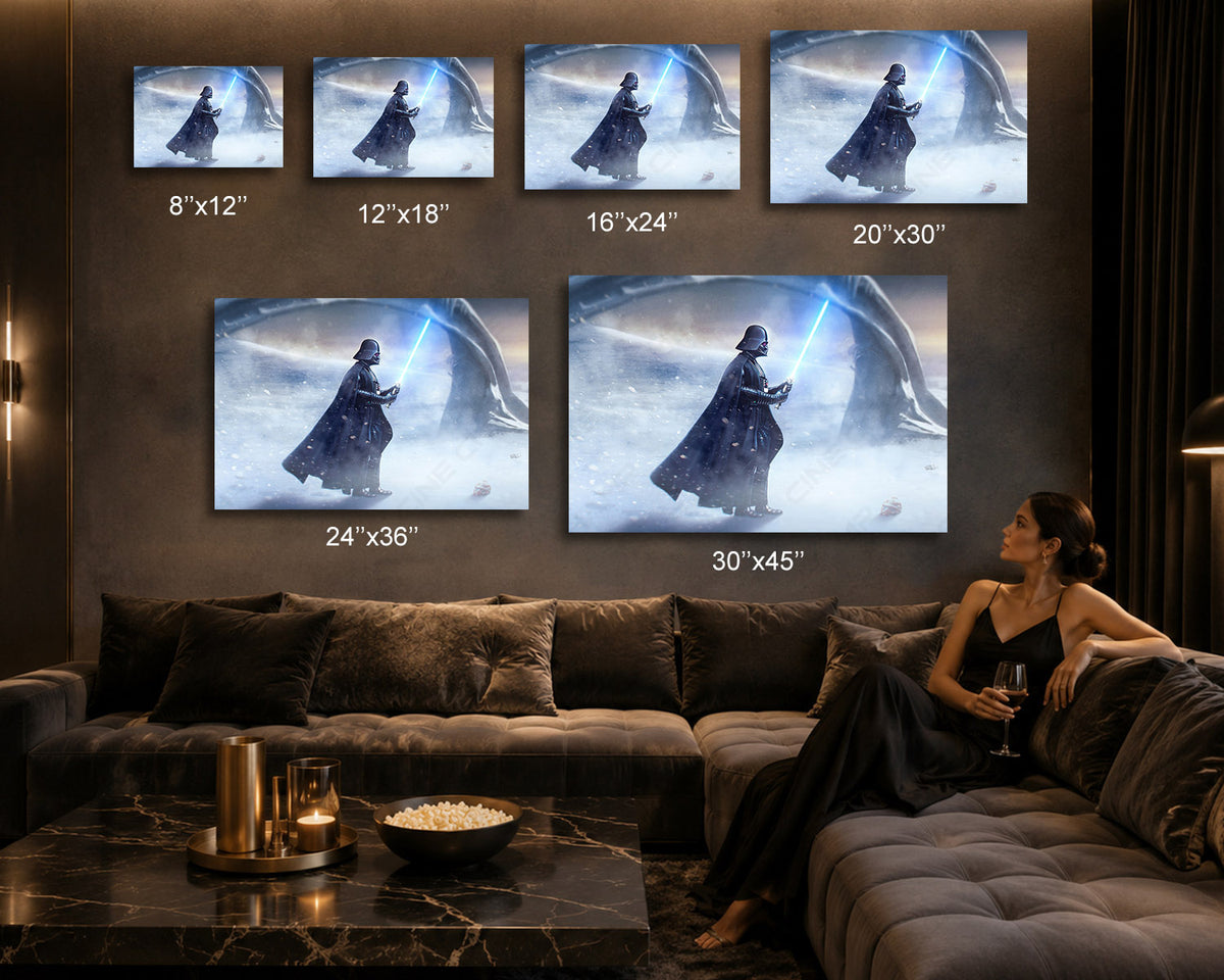 Darth Vader Gaming Room Canvas Artwork