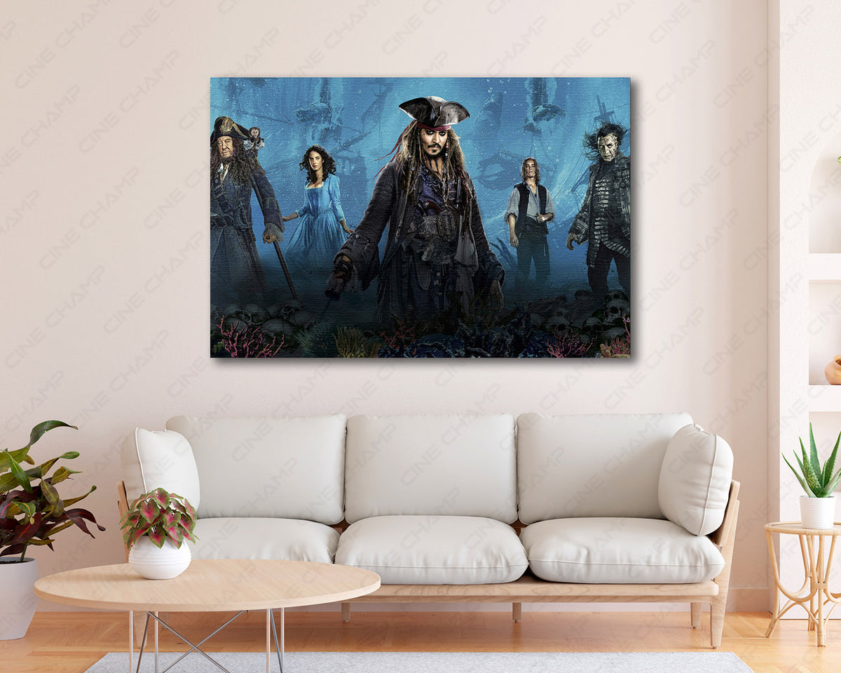 Dead Men Tell No Tales Canvas Print