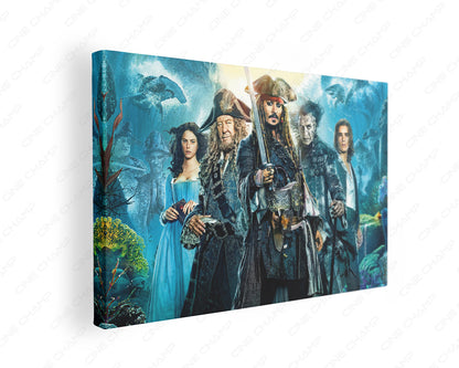 Dead Men Tell No Tales Cinematic Canvas