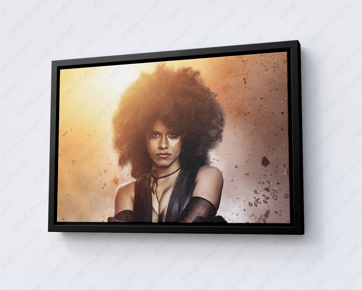 Deadpool Domino superhero wall decor