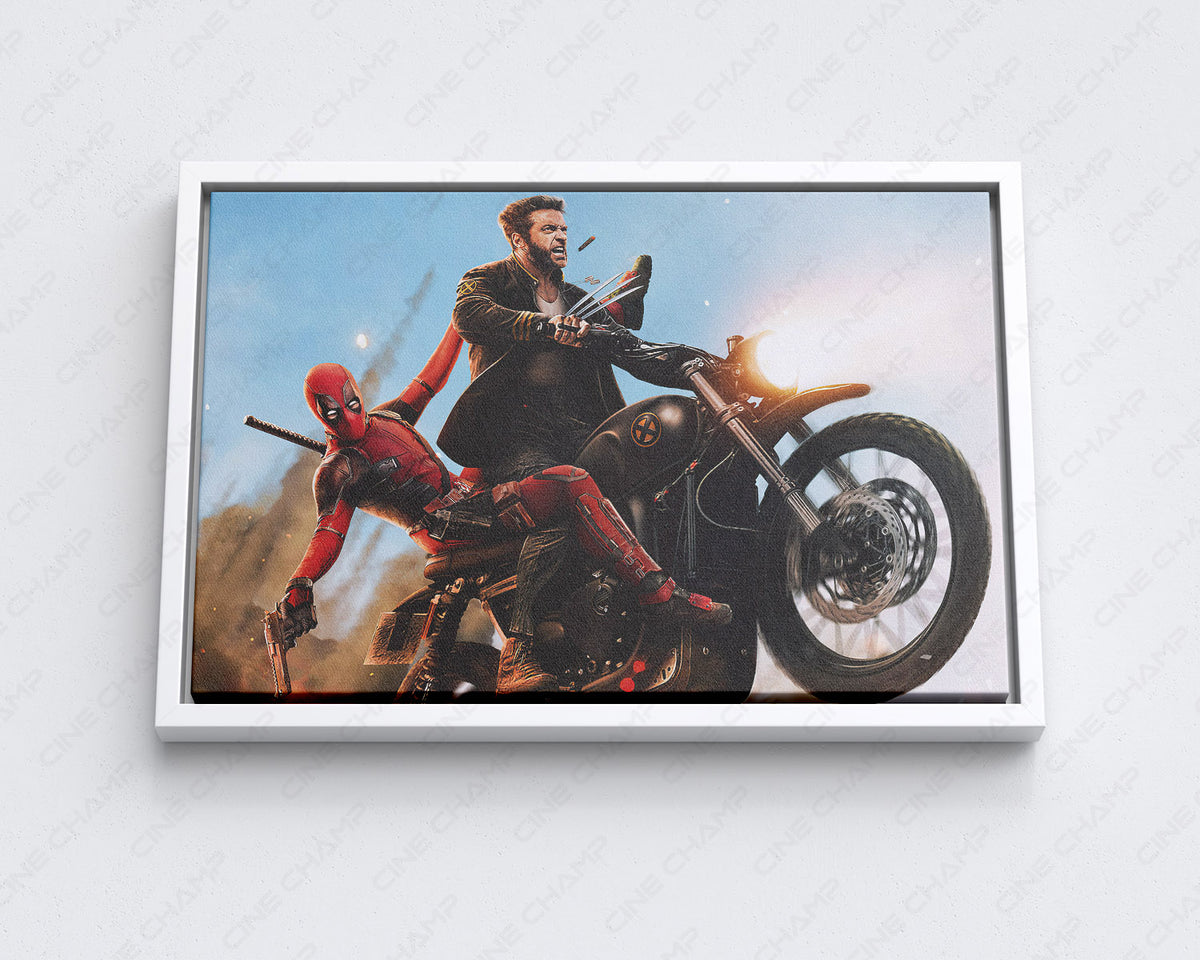 Deadpool Superhero Movie Canvas Art