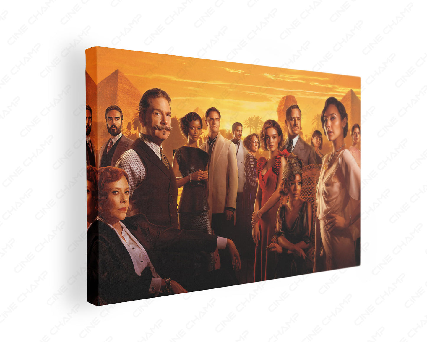 Death on the Nile Canvas Print Premium Mystery Movie Wall Art