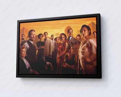 Death on the Nile Canvas Print Premium Mystery Movie Wall Art
