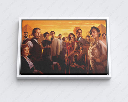 Death on the Nile Canvas Print Premium Mystery Movie Wall Art