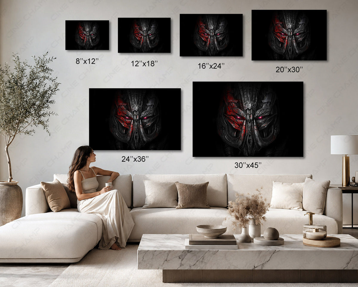 Decepticon Transformers Wall Art