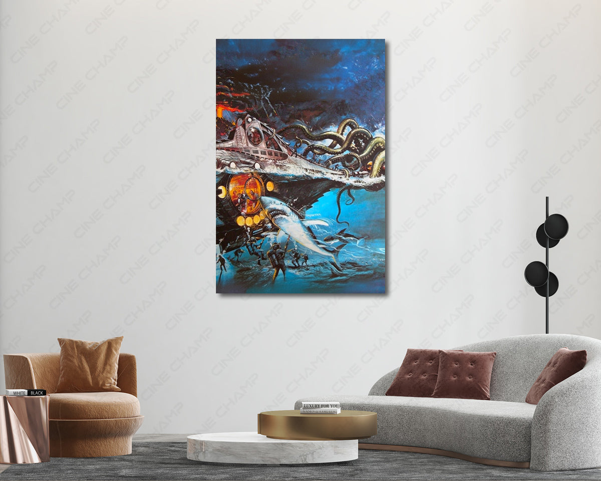 Deep Sea Adventure Canvas Wall Art