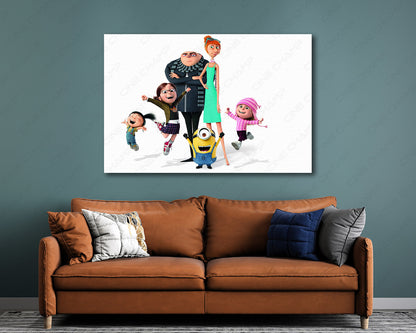 Despicable Me 3 Canvas Wall Art