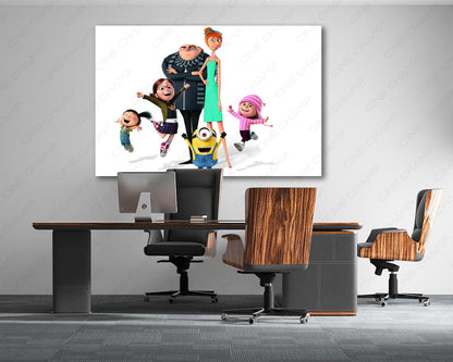 Despicable Me 3 Canvas Wall Art