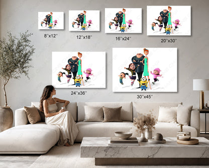 Despicable Me 3 Canvas Wall Art