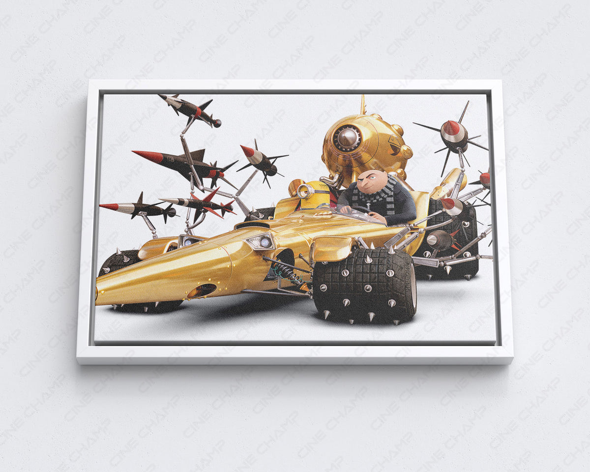 Despicable Me 3 premium canvas print