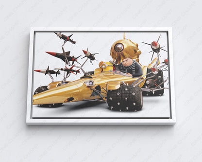 Despicable Me 3 premium canvas print
