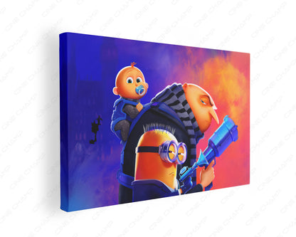 Despicable Me 4 canvas wall art
