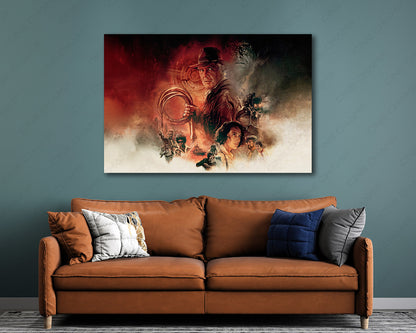 Dial of Destiny Indiana Jones canvas print