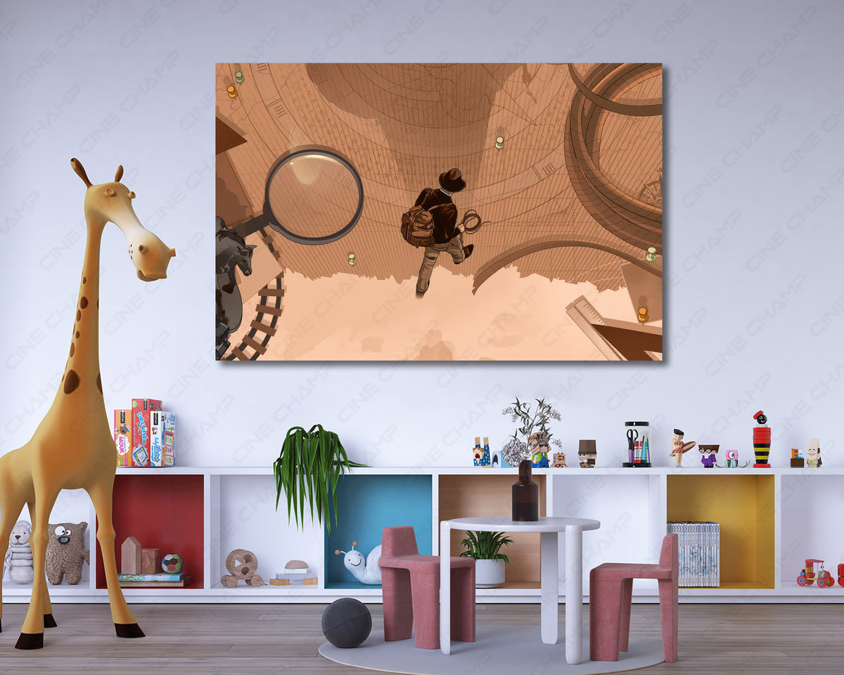 Dial of Destiny movie wall art