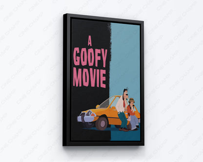 Disney Goofy Car Movie Artwork