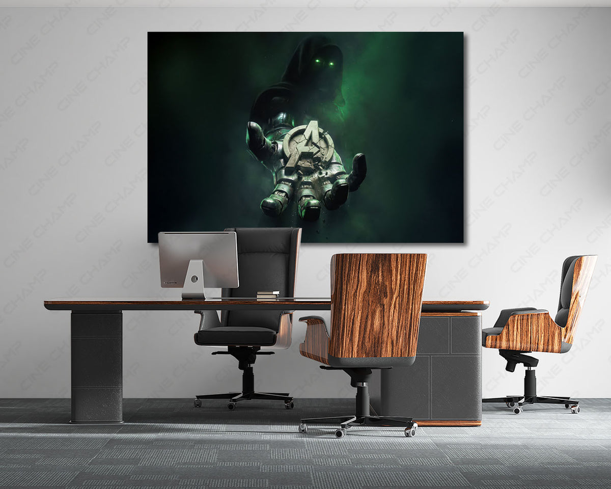 Doctor Doom Supreme Leader canvas print