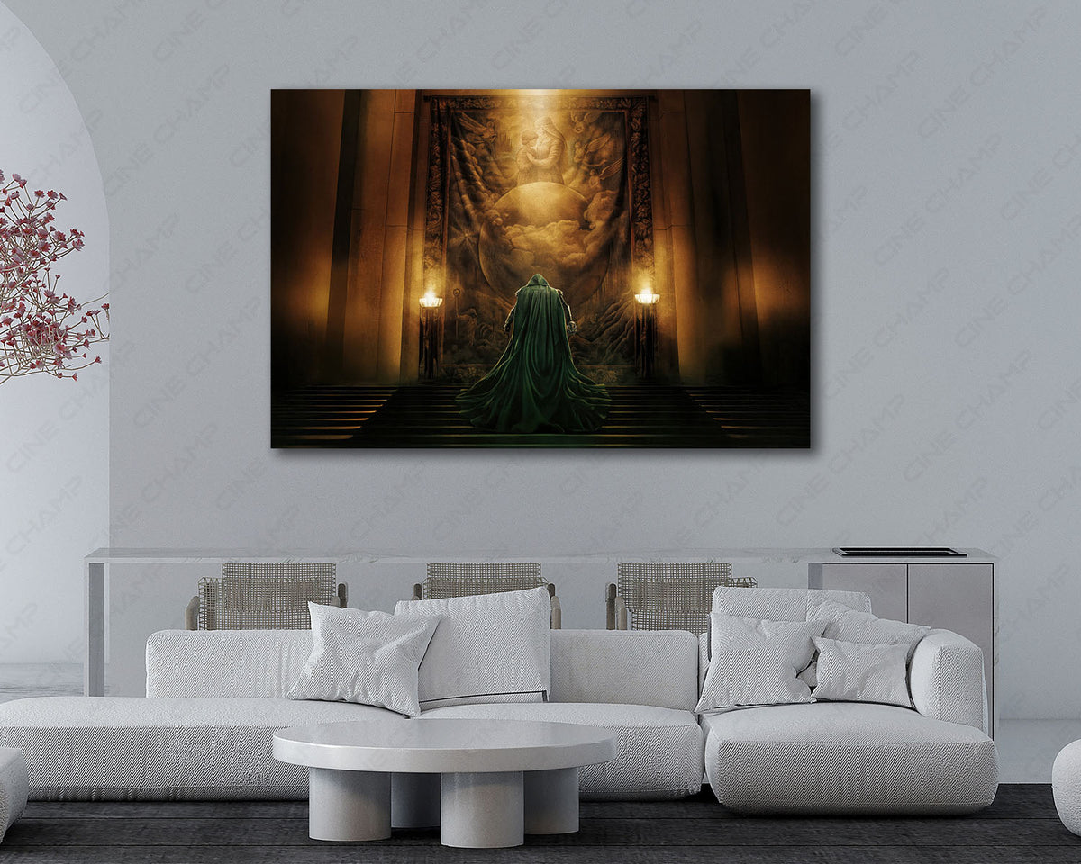 Doctor Doom Supreme Ruler canvas print