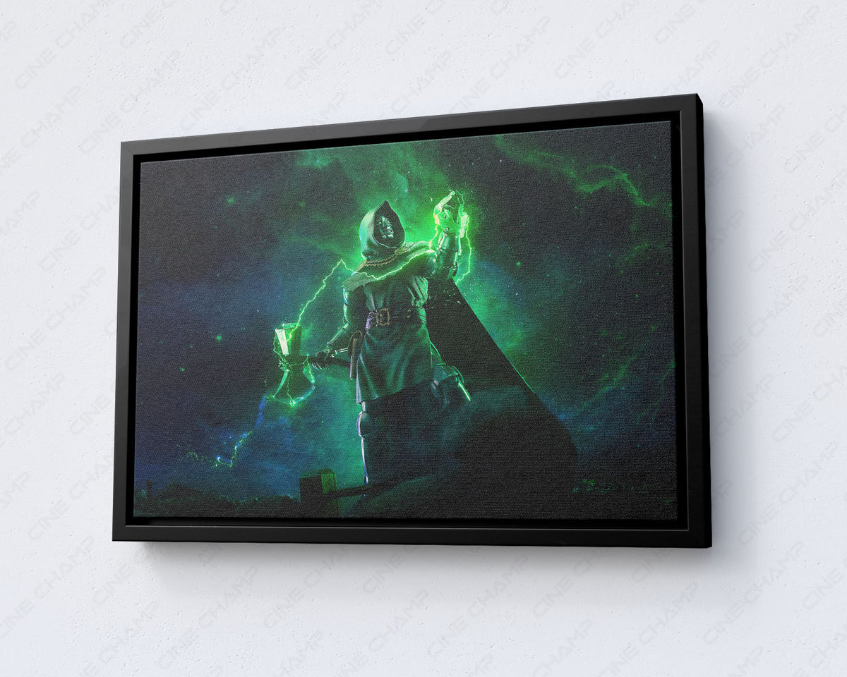 Doctor Doom Thor hammer wall decor