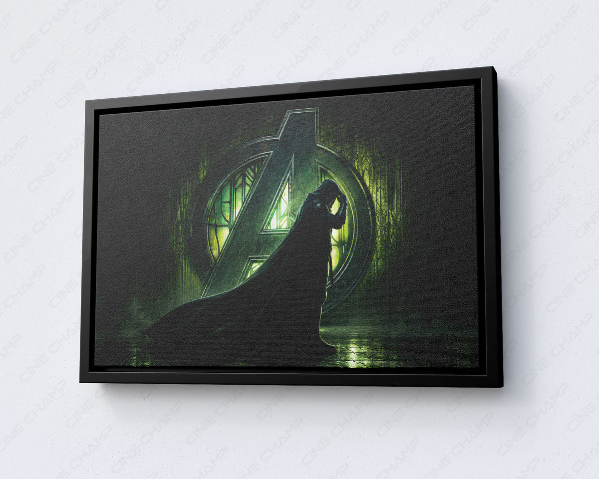 Doctor Doom premium canvas for gaming setup