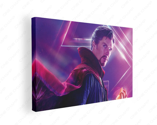 Doctor Strange Infinity War Marvel canvas wall art with cinematic superhero design