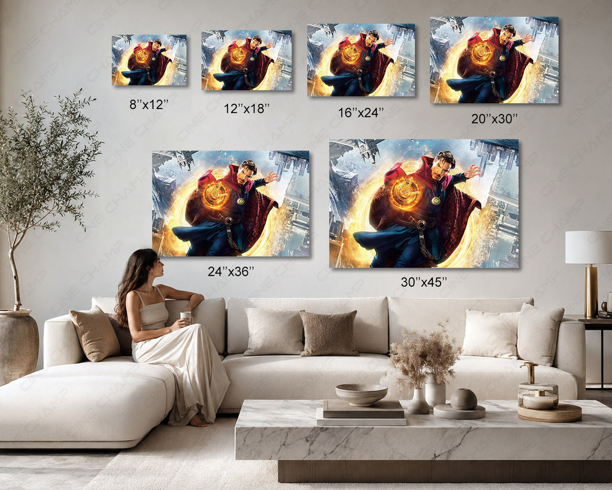 Doctor Strange Magical Superhero Wall Art