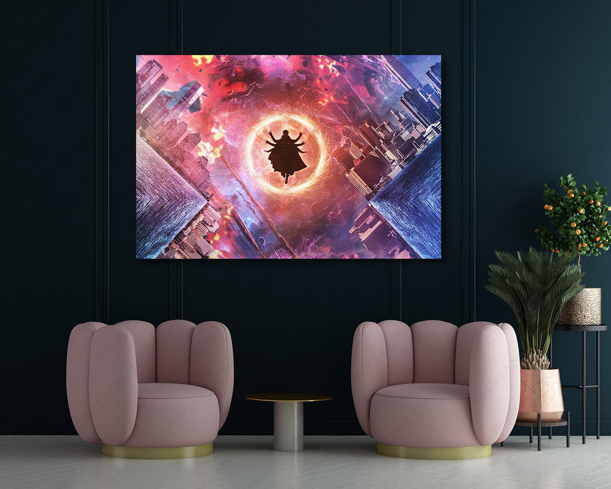 Doctor Strange Spider-Man multiverse artwork