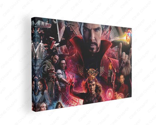 Doctor Strange in The Multiverse of Madness premium canvas print