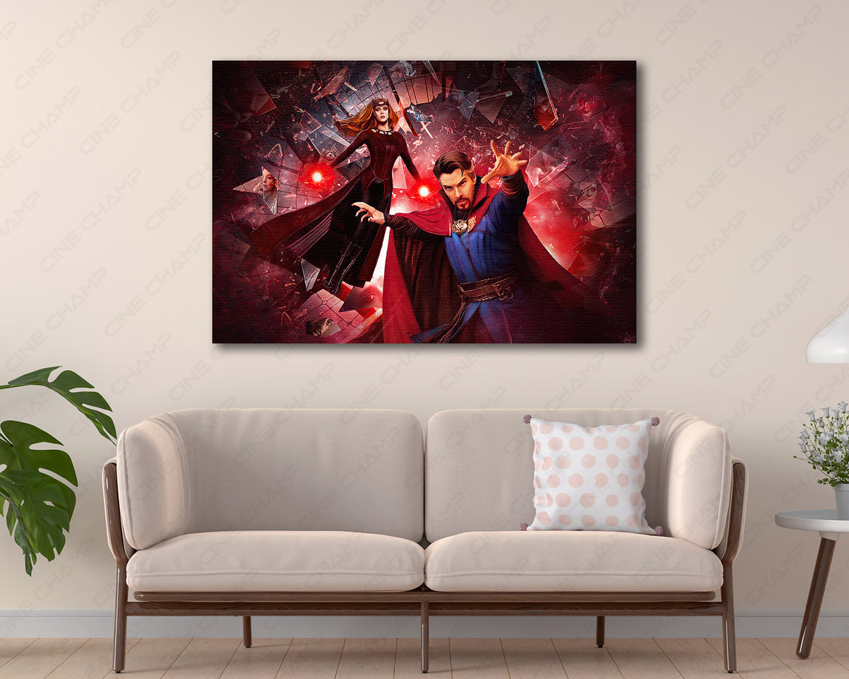 Doctor Strange multiverse premium canvas print