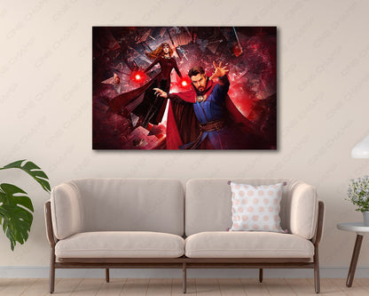 Doctor Strange multiverse premium canvas print