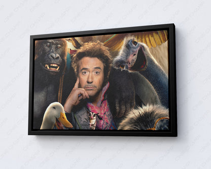 Dolittle animal adventure canvas for home