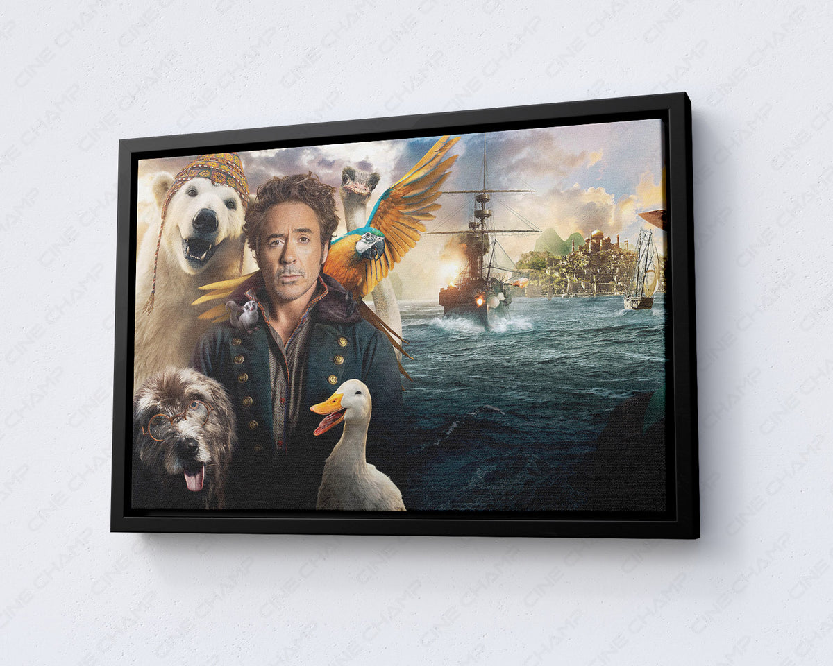 Dolittle fantasy animal canvas artwork