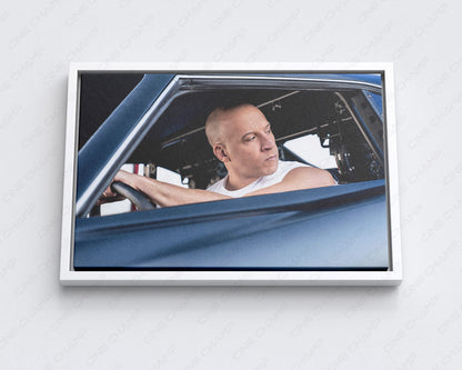 Dominic Toretto automotive wall art