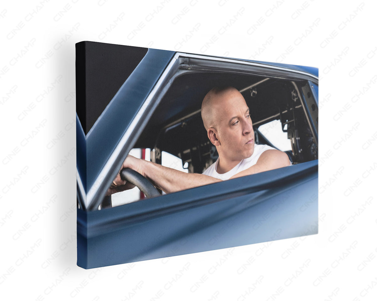 Dominic Toretto canvas wall art