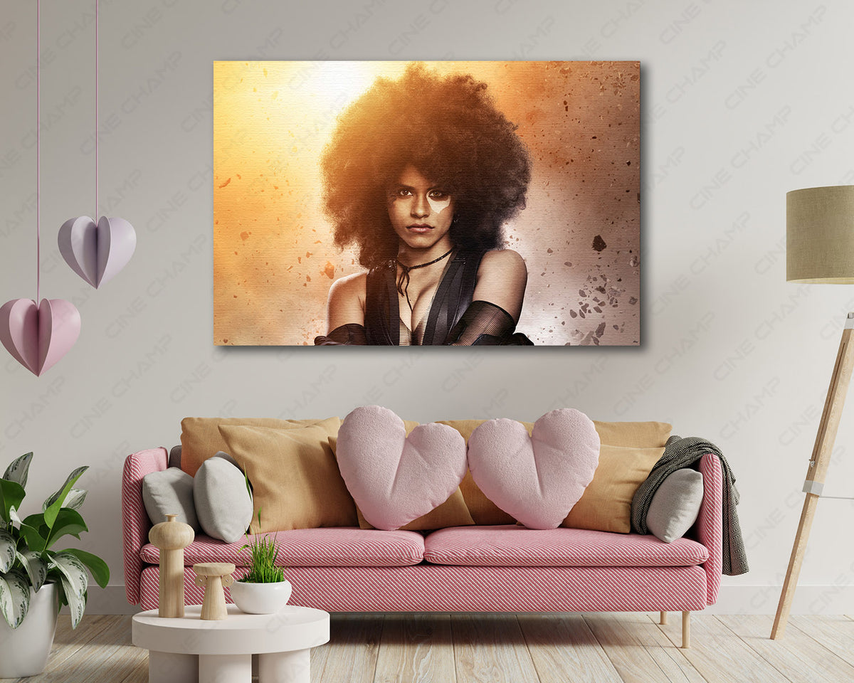 Domino X-Force Marvel canvas print